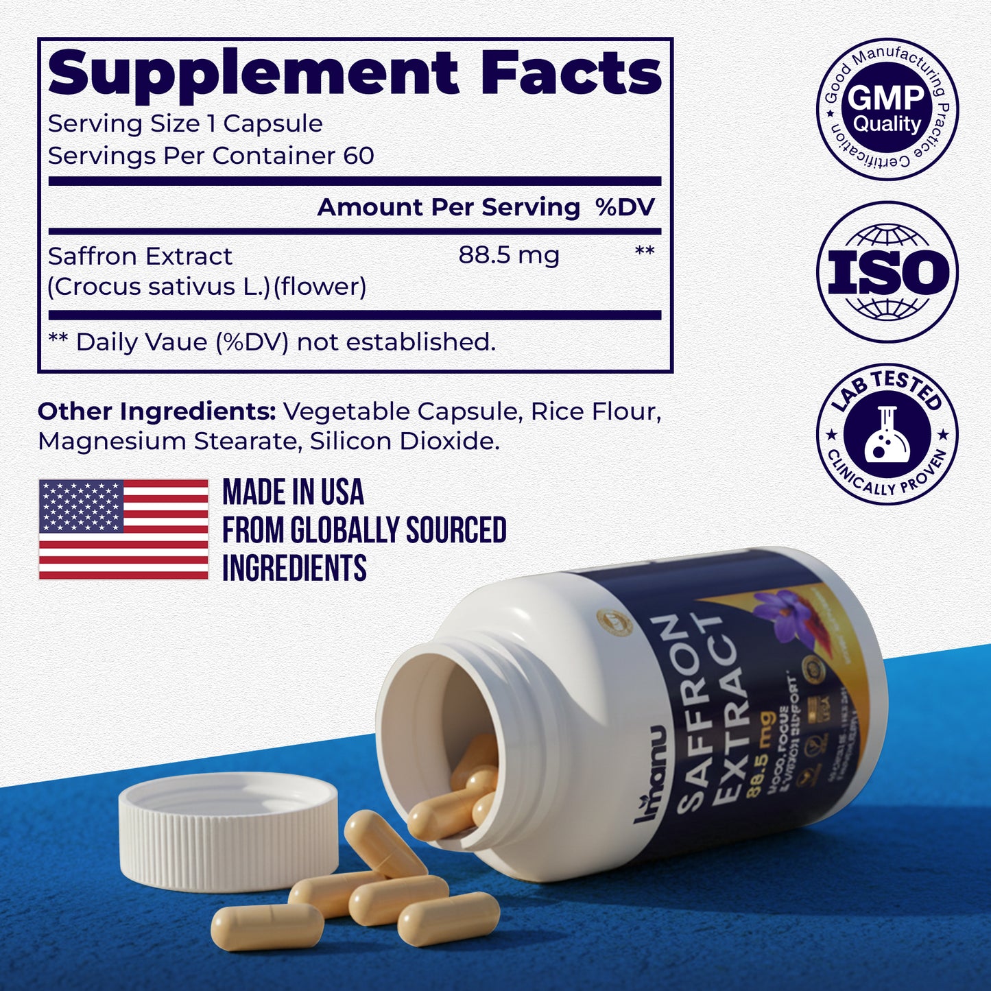 IMANU SAFFRON EXTRACT